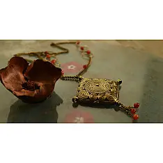 प्रभा ✺ Brass Necklace { 4 }